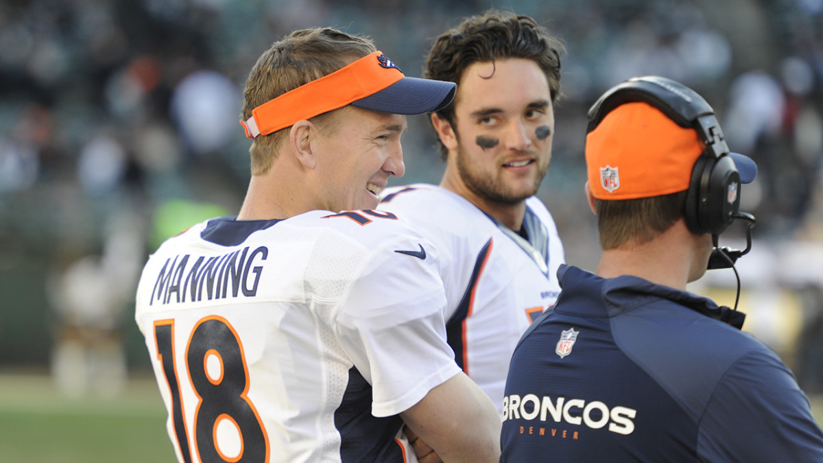 Denver Broncos backup QB Brock Osweiler not mad at Peyton Manning for