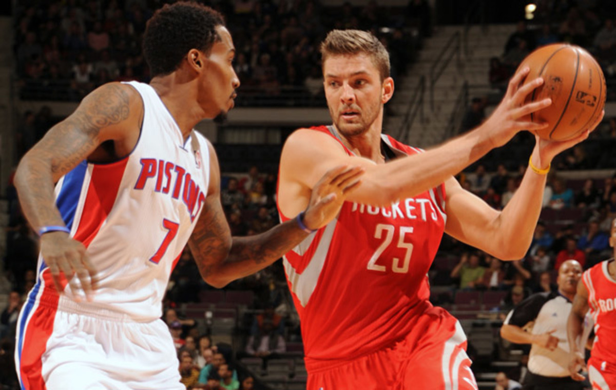 With defenses keying in on James Harden and Dwight Howard, Chandler Parsons is having a career year.