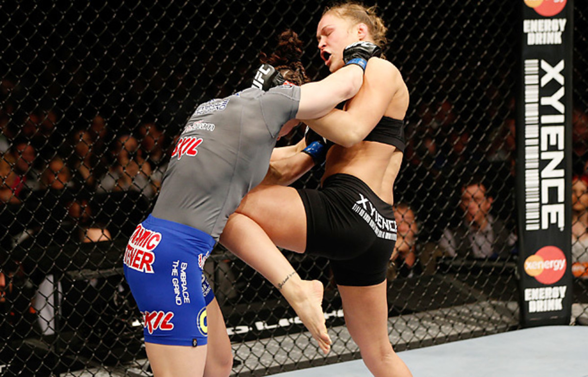 Ronda Rousey defeated Sara McMann at UFC 170 without the use of her famed arm bar move.