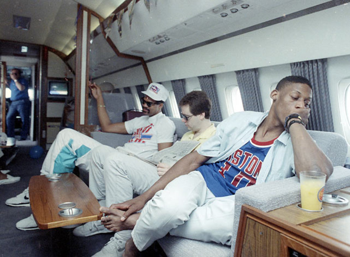 Dennis Rodman and James Edwards