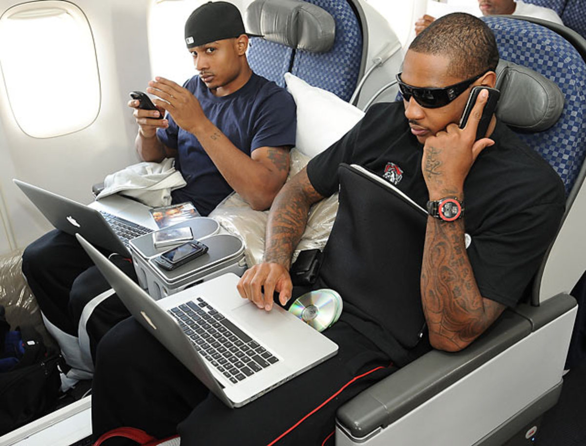 Carmelo Anthony and Dontaye Draper