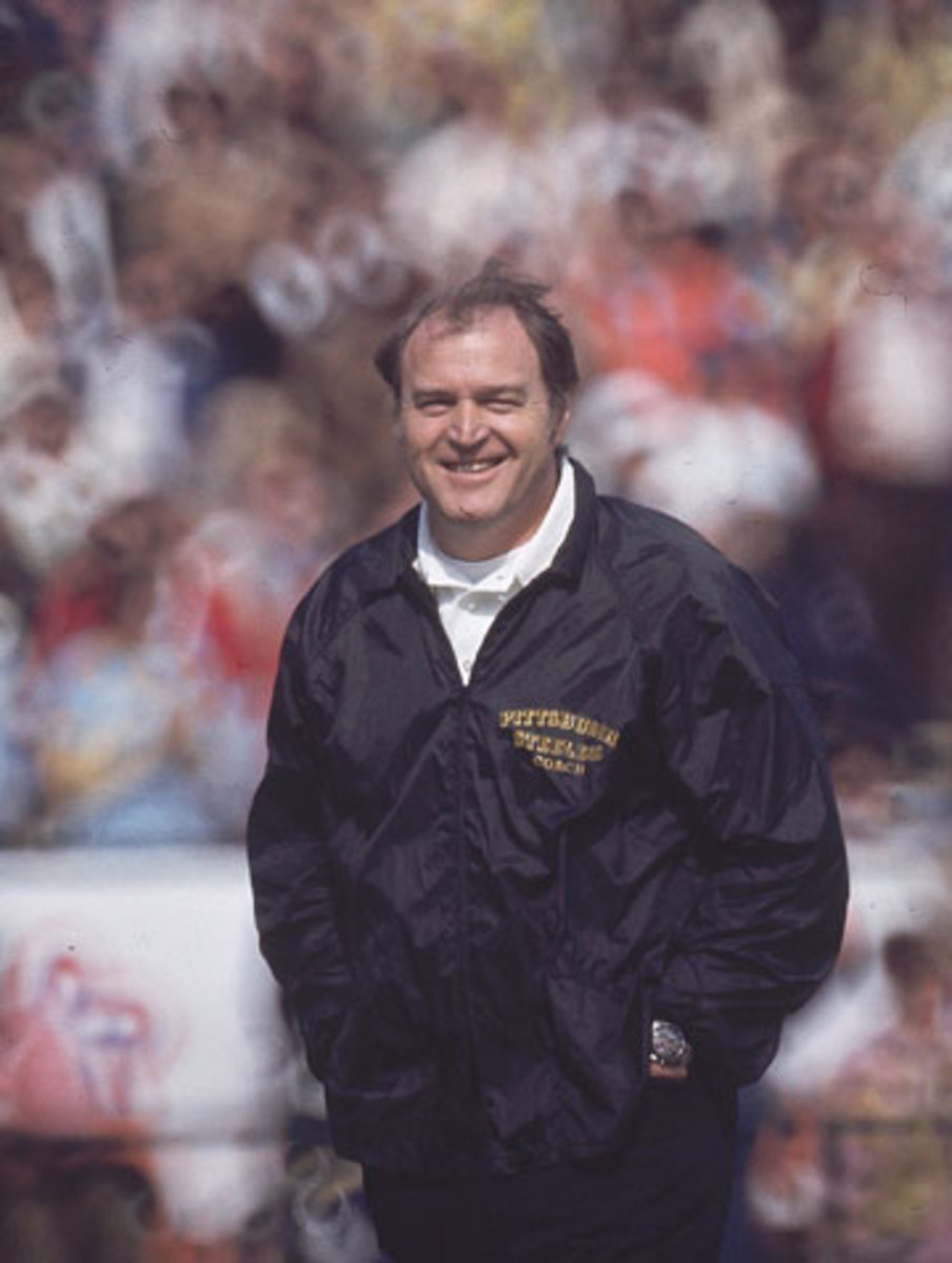Chuck Noll on the sideline at Super Bowl X. (Rich Clarkson/Sports Illustrated) 