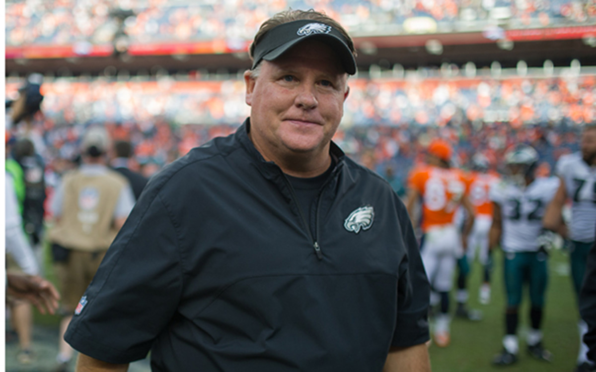 Philadelphia Eagles coach Chip Kelly says he is not interested in the vacant job at USC. (Dustin Bradford/Getty Images)