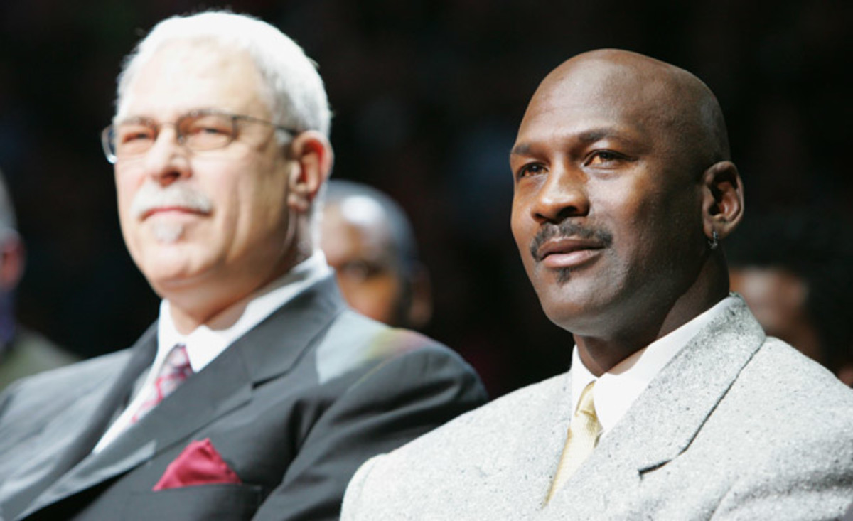 Michael Jordan won six titles as a player under Phil Jackson, but has struggled as an executive.