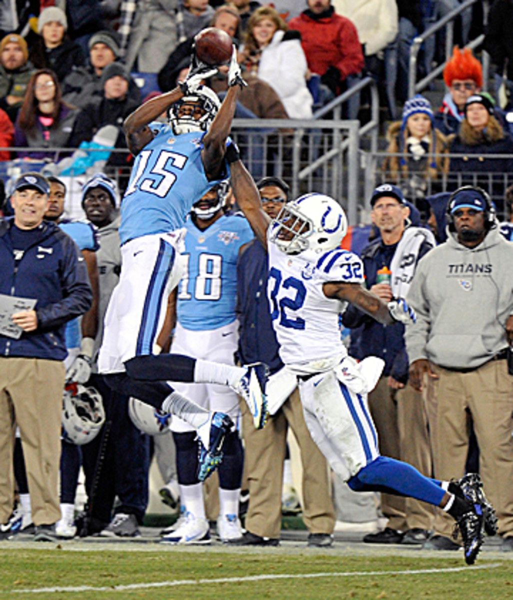 Justin Hunter's size plus speed equals big upside. (Frederick Breedon/Getty Images)