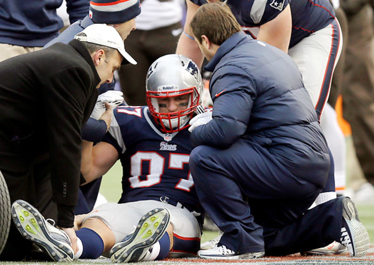 It's hard to trust the Patriots as big favorites without Rob Gronkowski in the offense.