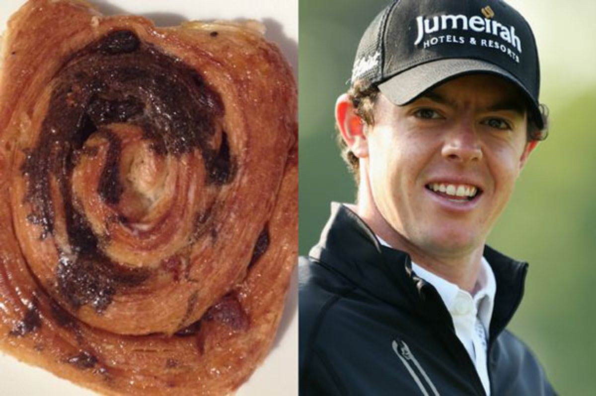 Does this pastry look like Rory McIlroy?