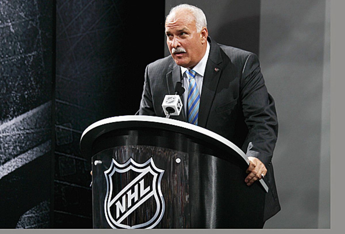 John Davidson of the Columbus Blue Jackets