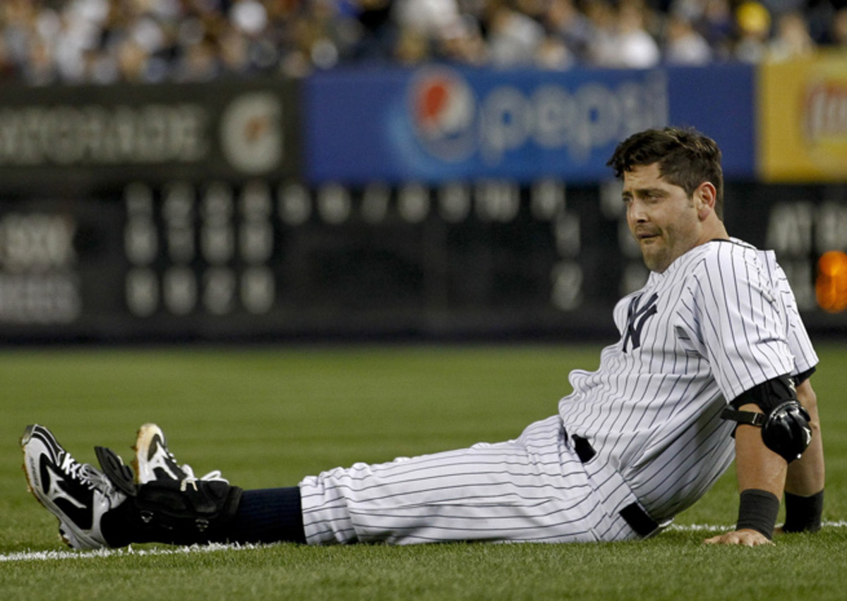 A hamstring injury suffered running the bases landed Francisco Cervelli on the disabled list.