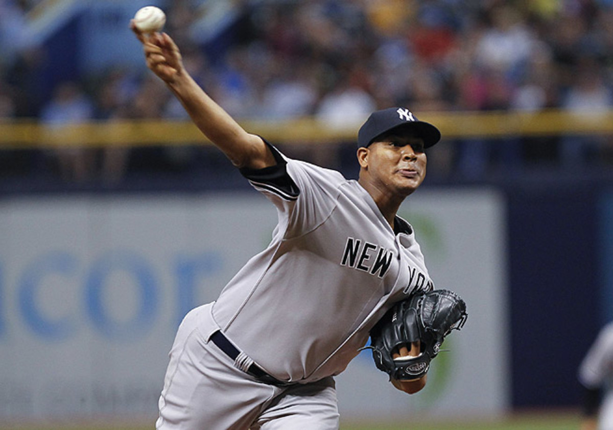 Ivan Nova has compiled a 2-2 record this season to go along with an 8.27 ERA for the Yankees.