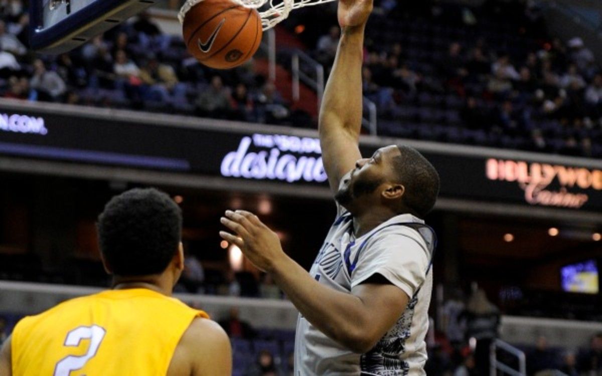 Georgetown center Joshua Smith (AP Photo/Nick Wass)