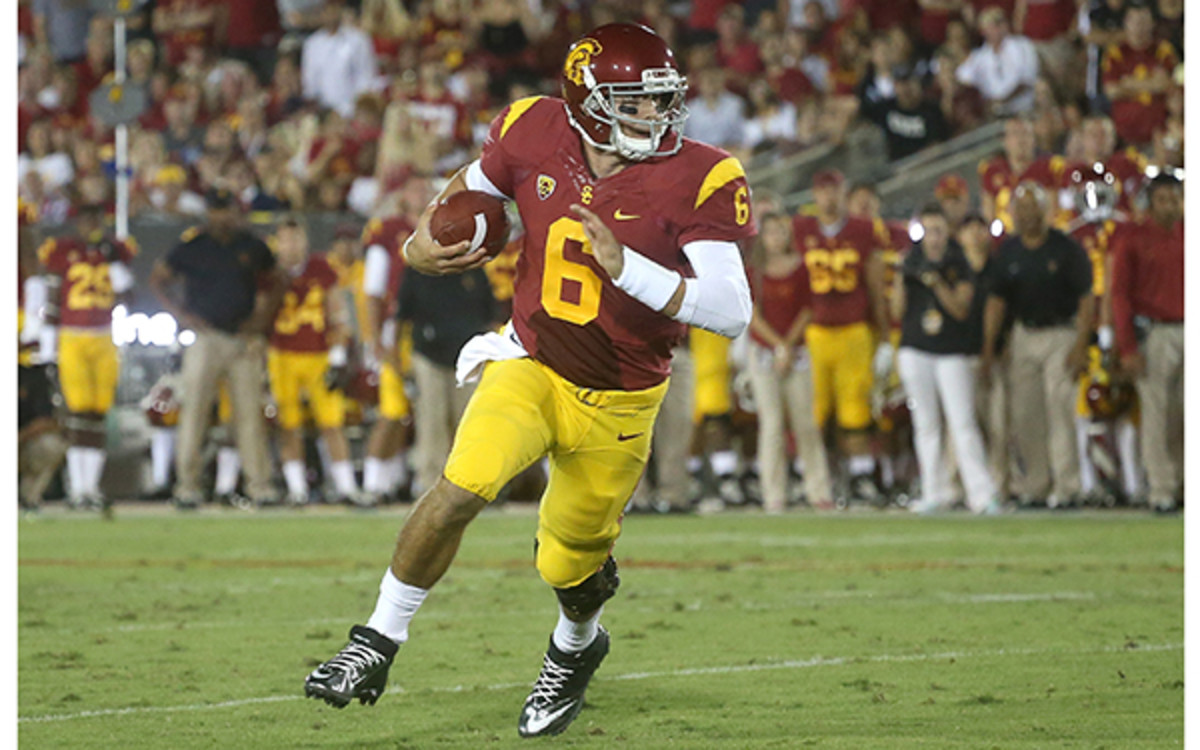 Cody Kessler was officially named the starting quarterback at USC after 2 games. (Stephen Dunn/Getty Images)