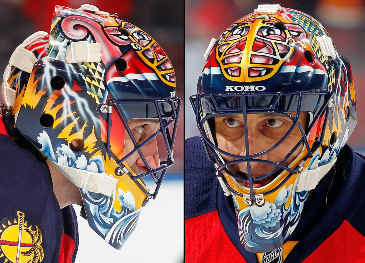 Top 25 NHL Goalie Masks of 2013-14 - Sports Illustrated