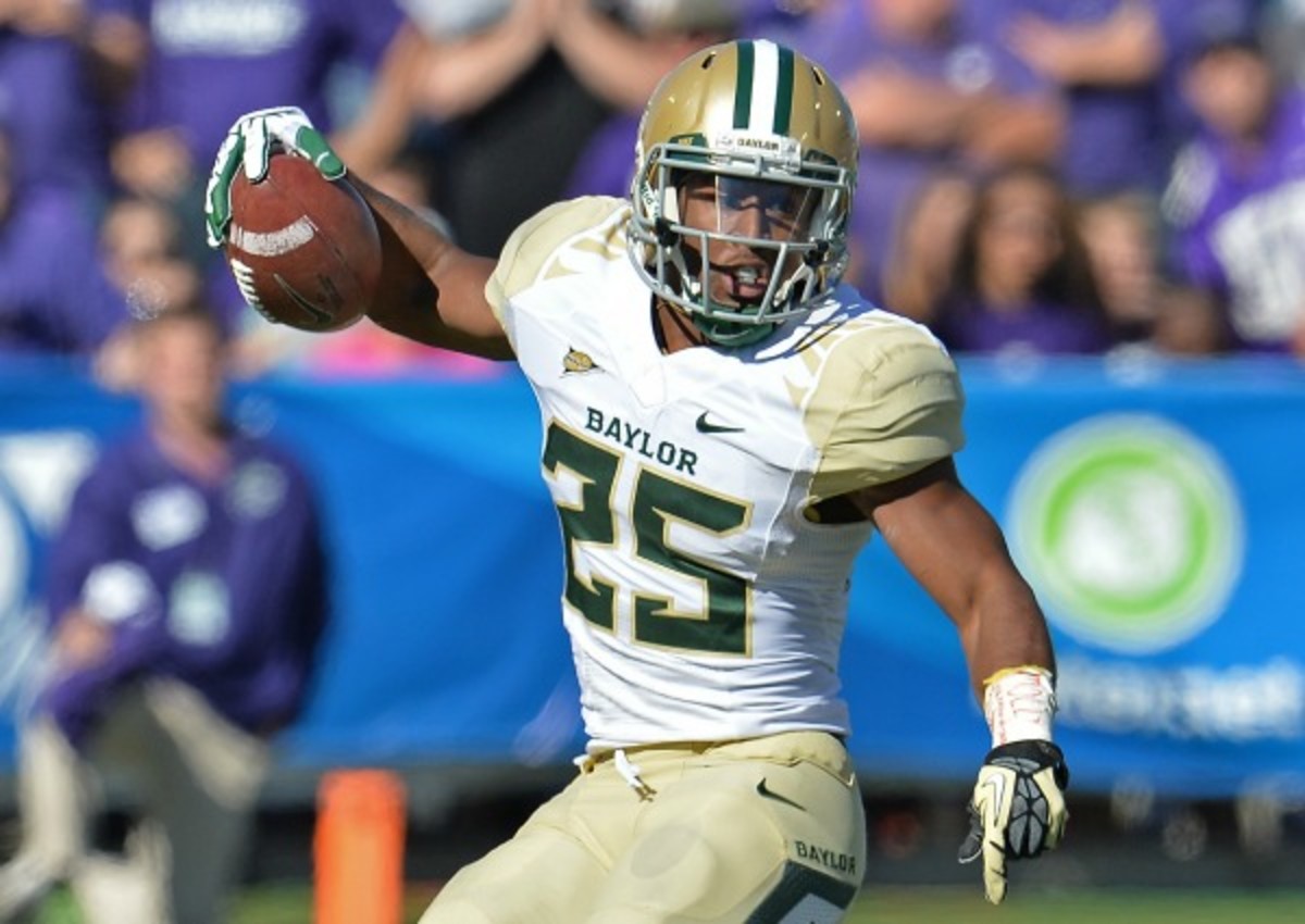 Lache Seastrunk transfered from Oregon to Baylor in 2011. (Peter G. Aiken/Getty Images)