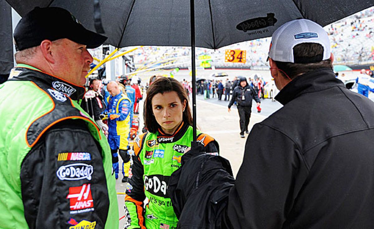 Danica Patrick is determined to show her critics that she belongs on the Sprint Cup circuit.