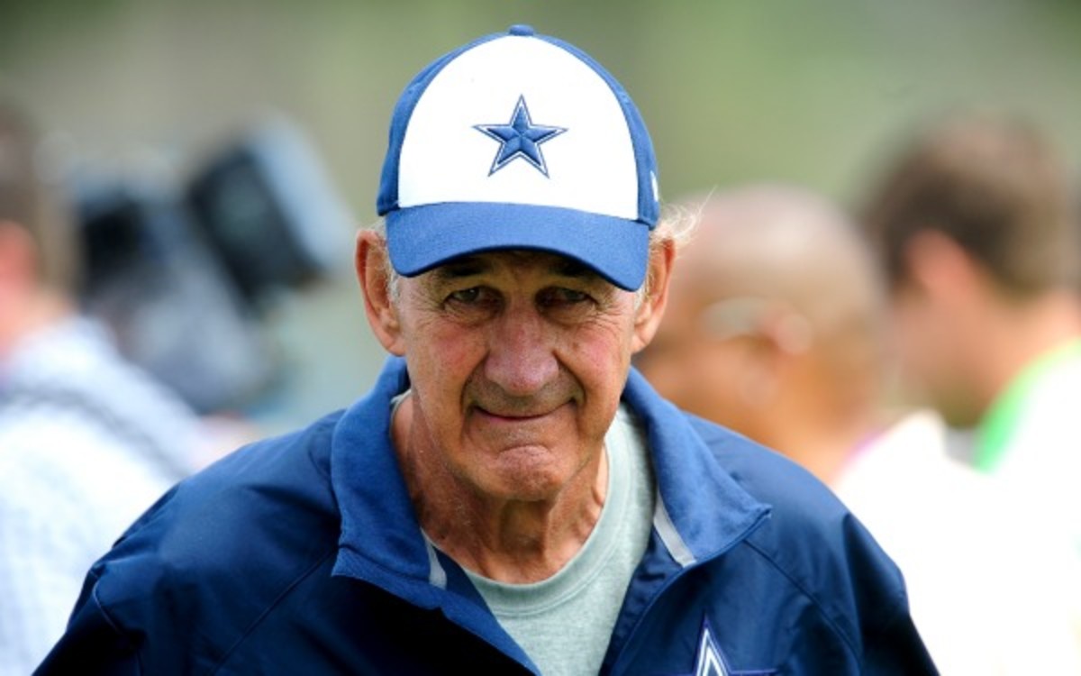 Monte Kiffin's Dallas defense is giving up 26.7 points a game this season. (AP Photo/Gus Ruelas)
