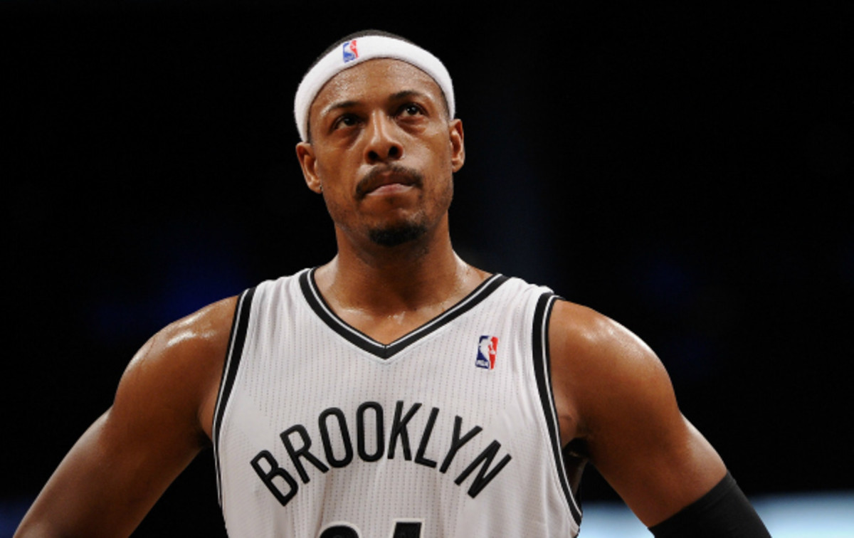 Paul Pierce is averaging 4.9 rebounds a game for the Nets this season. (Maddie Meyer/ Getty Images)
