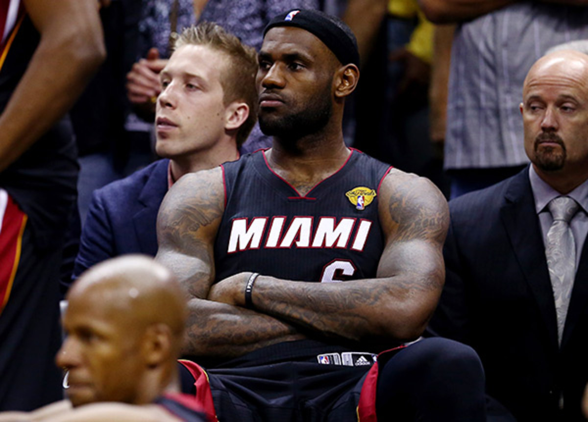 LeBron James must decide this summer whether he wants to remain with the Heat.