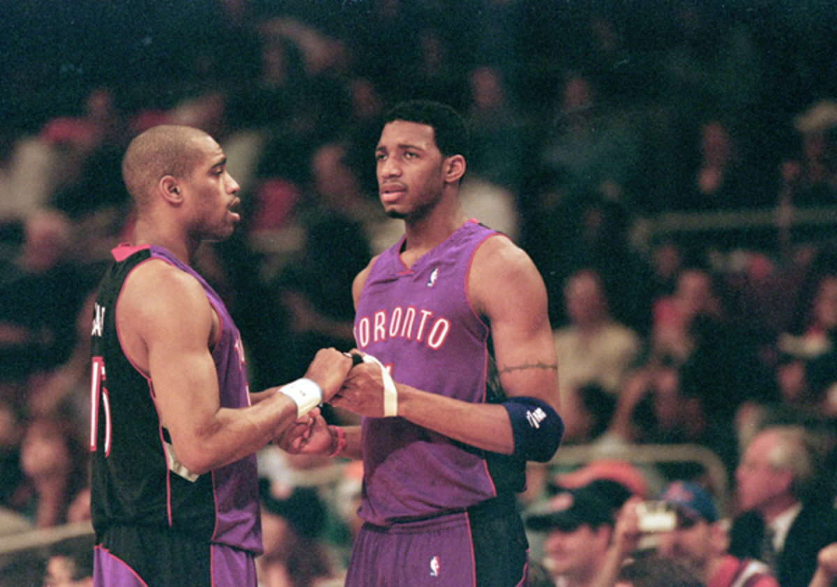 Vince Carter and Tracy McGrady :: Getty Images