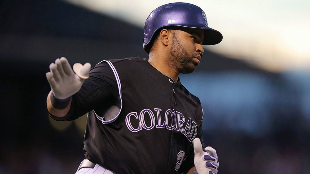 Wilin Rosario figures to benefit from the hitter-friendly confines of Coors Field as summer wears on.