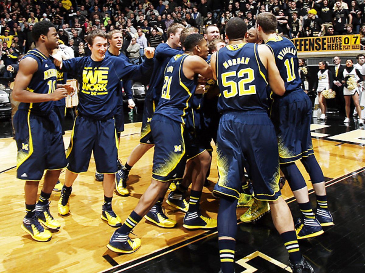 No. 16 Michigan survived an upset bid from Purdue with a buzzer-beater from Glenn Robinson III. (Brian Spurlock/USA Today Sports)