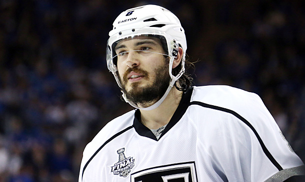 Drew Doughty of L.A. Kings bloodies hapless San Jose Sharks - Sports