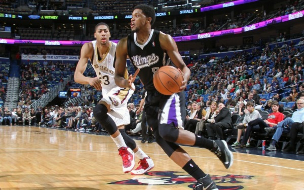 Rudy Gay is shooting 52 percent in 20 games with the Kings this seasonLayne Murdoch Jr./NBAE via Getty Images)