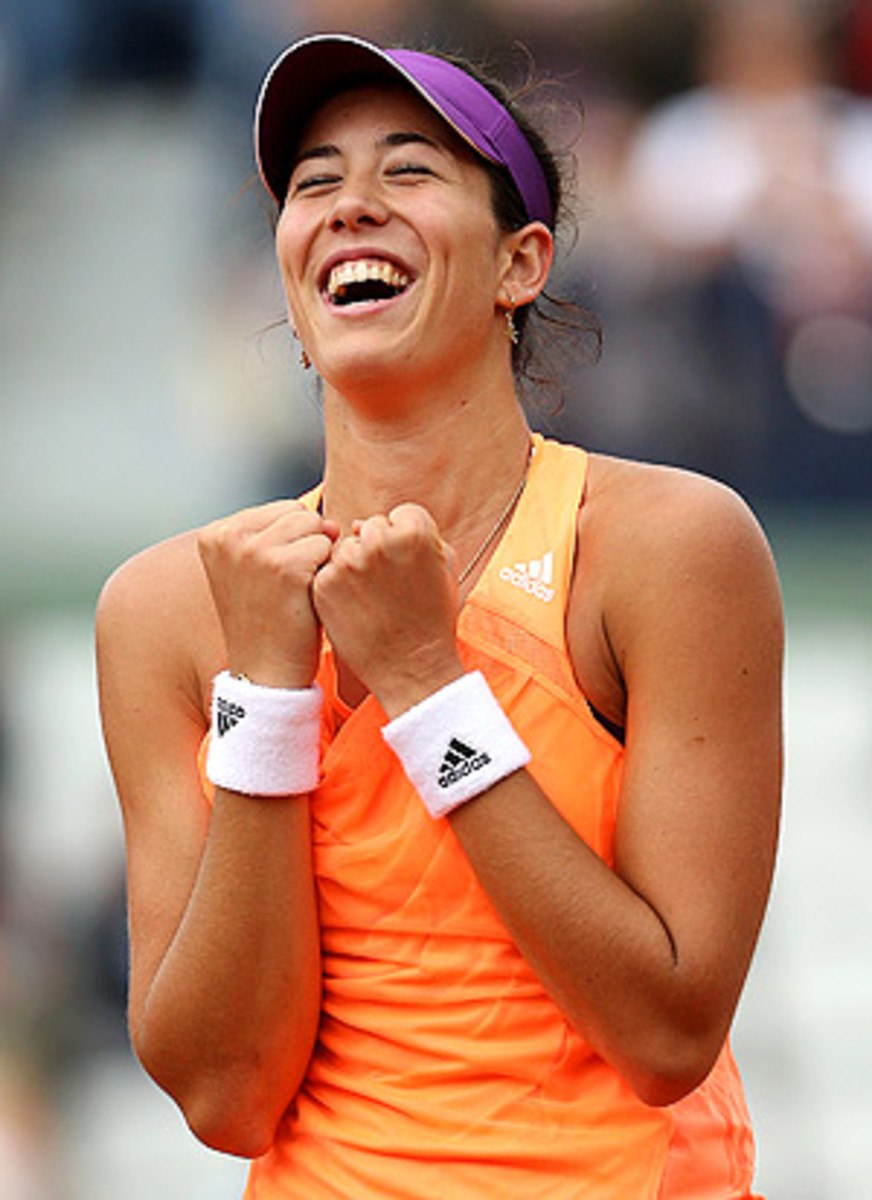 Garbine Muguruza let Serena Williams win only four games the entire second-round match.
