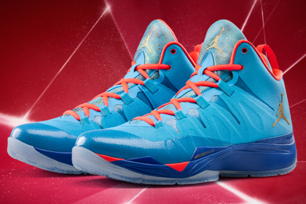 The 2014 All-Star Game version of the "Super.Fly 2" sneakers. (Jordan)