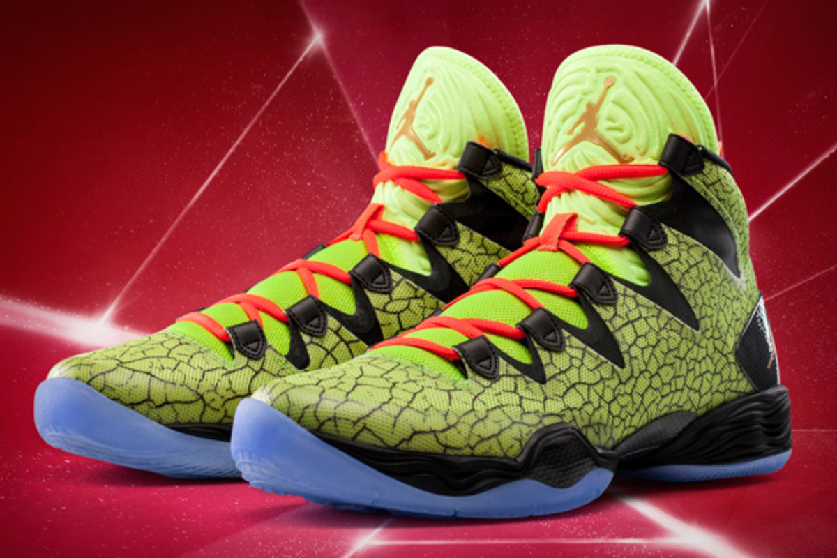 The 2014 All-Star Game version of the "XX8 SE" sneakers. (Jordan)
