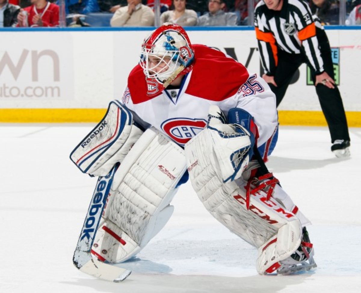 Dustin Tokarski has a 2.38 GAA and .919 save percentage in 41 AHL games this season. (Jen Fuller/Getty Images)