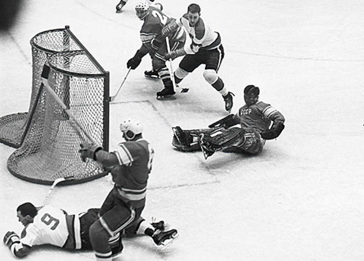 The Soviet hockey team was challenged by Canada, but proved it was now the world's best.