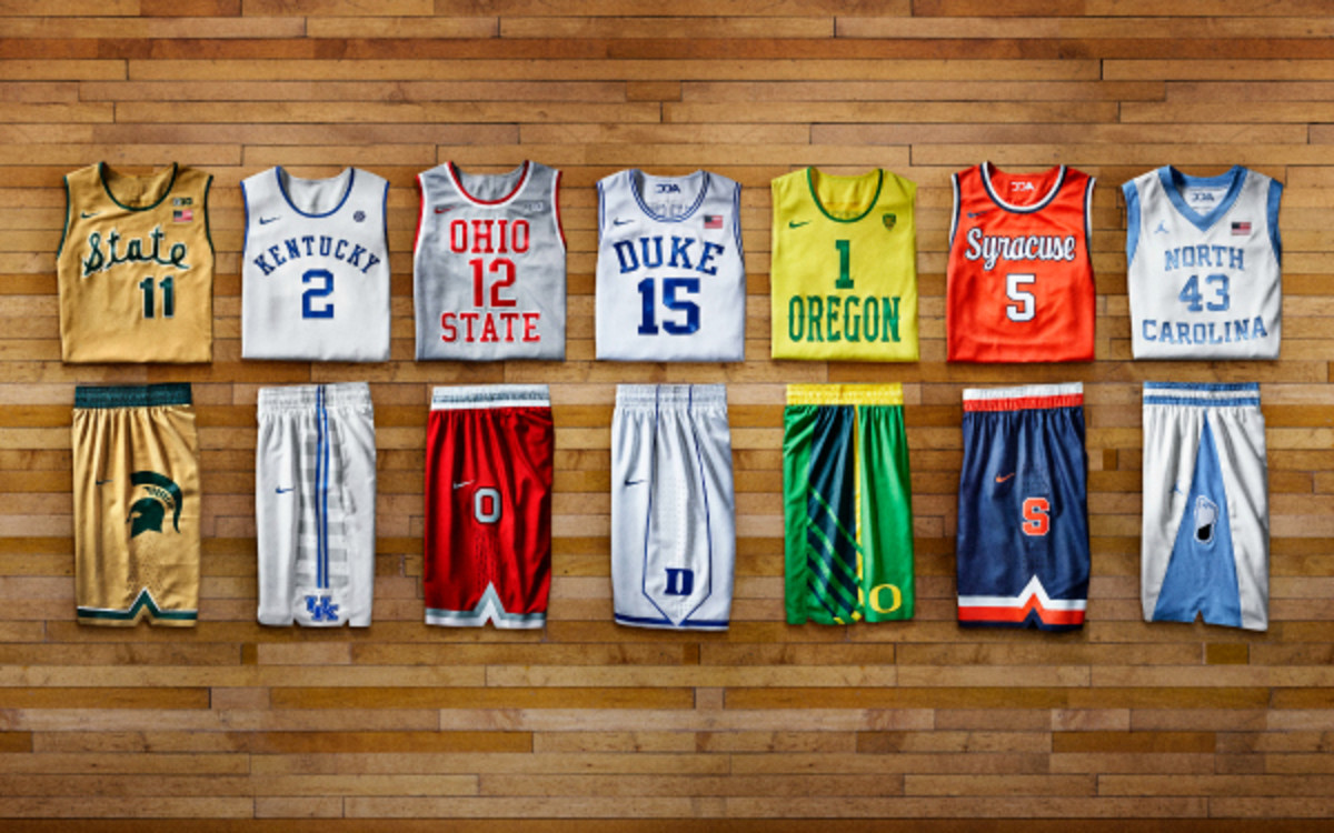 Nike Unveils New College Basketball Throwback Uniforms - Sports ...