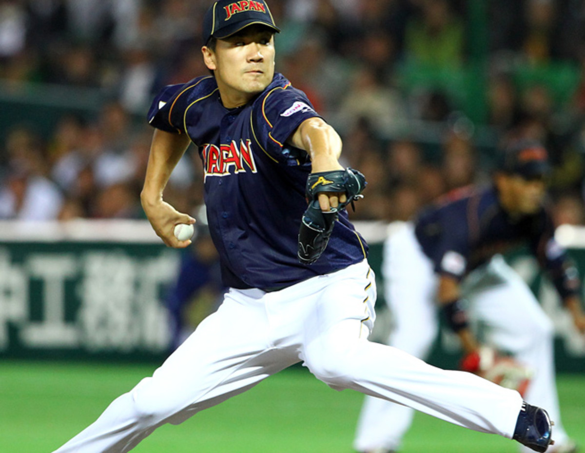 A star in Japan, Masahiro Tanaka pitched on the country's World Baseball Classic team in 2009 and 2013.