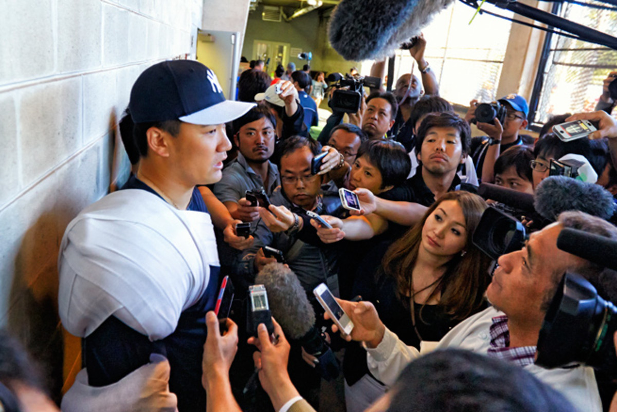 Masahiro Tanaka will face increased attention as the latest Japanese star to come to Major League Baseball.