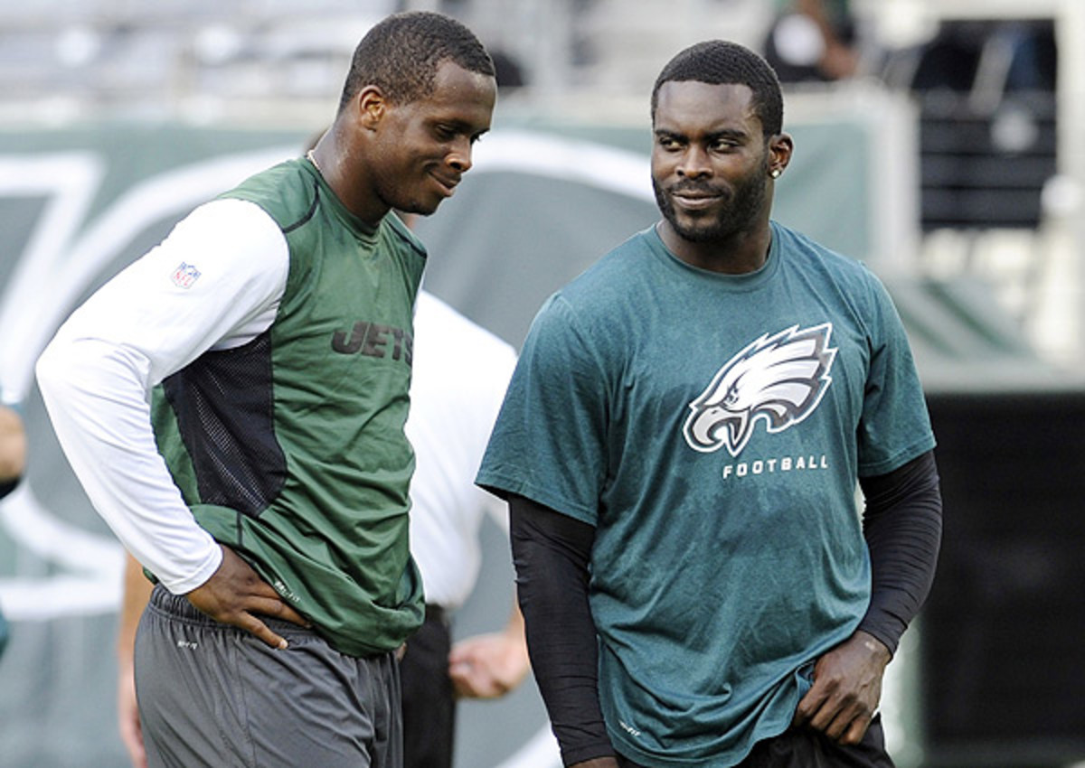 Michael Vick hints that he'll play backup to Geno Smith for New York Jets