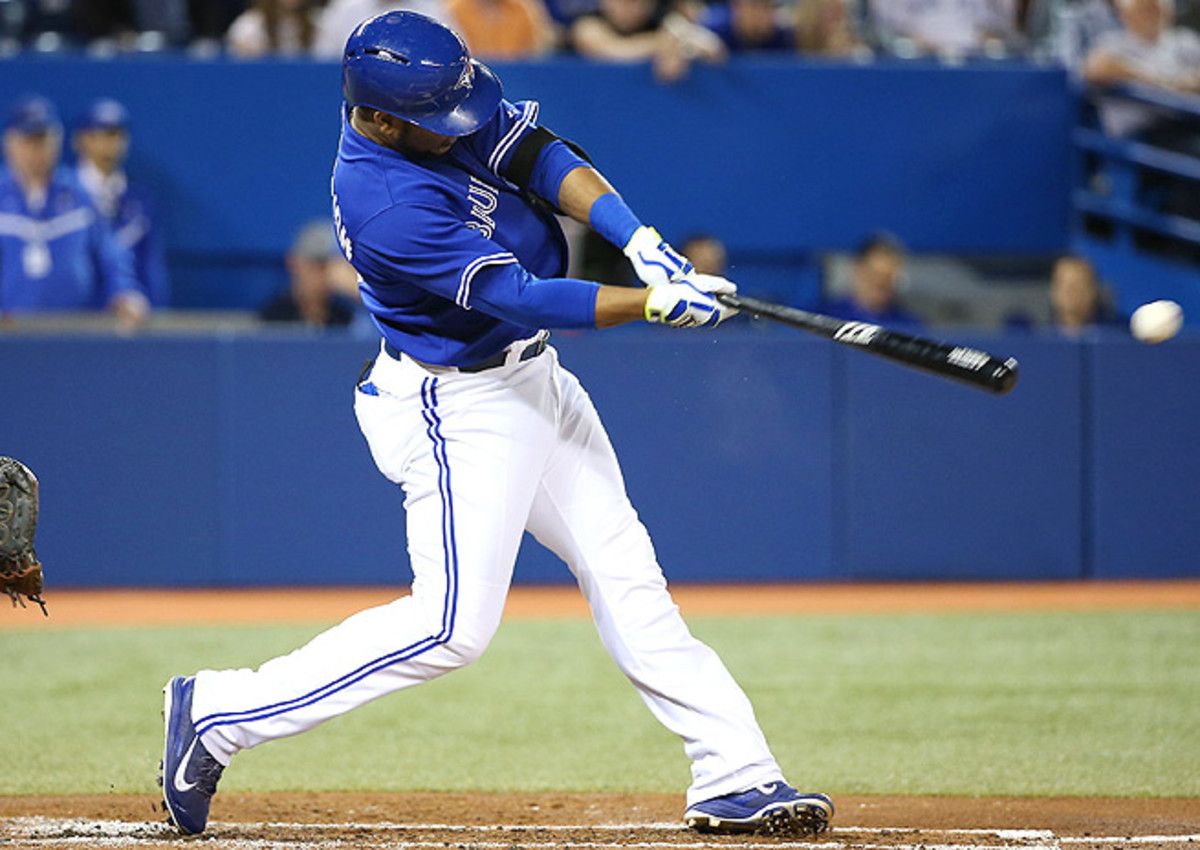 Edwin Encarnacion has a chance at breaking the record for most home runs hit in May (17).