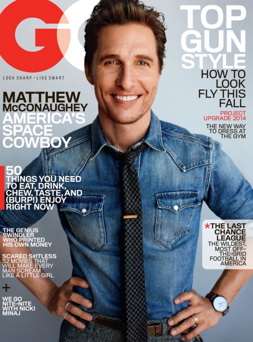 Matthew McConaughey talks about the Redskins nickname in GQ