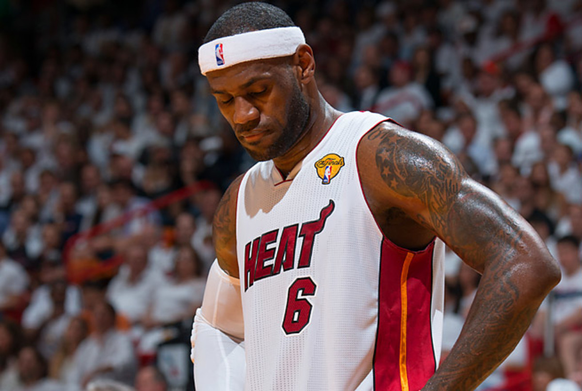 LeBron James and the Heat now trail 3-1, a deficit which no NBA Finals team (0-31) has ever overcome.