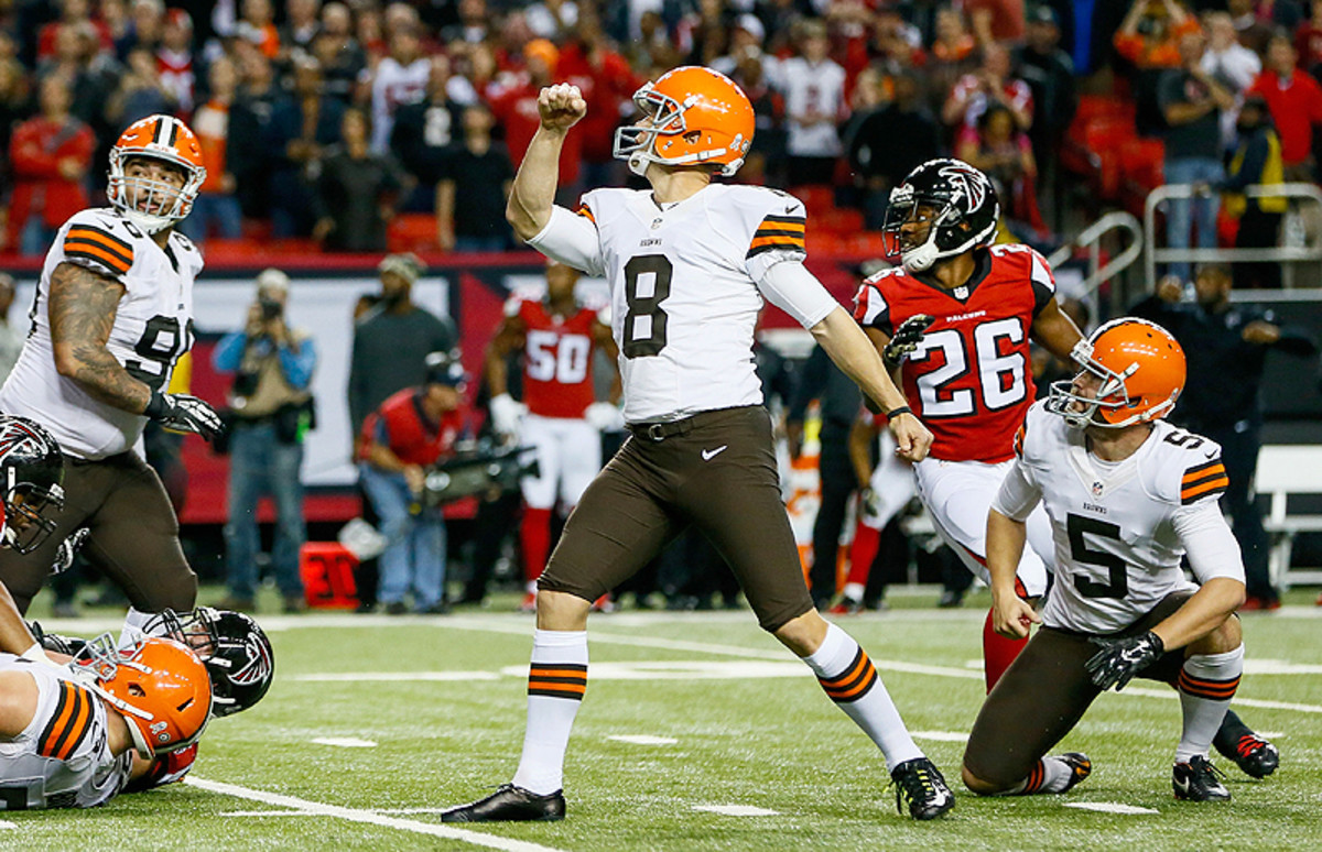 Billy Cundiff's game-winner capped another wild win for Cleveland. (Kevin C. Cox/Getty Images)