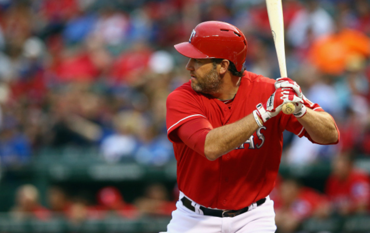 The switch hitting Berkman has a career OBP of .406. (Ronald Martinez/Getty Images)