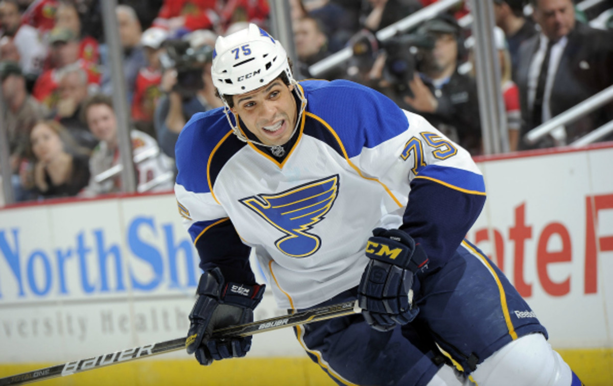 Ryan Reaves was drafted by the Blues in 2005. (Bill Smith/NHL)