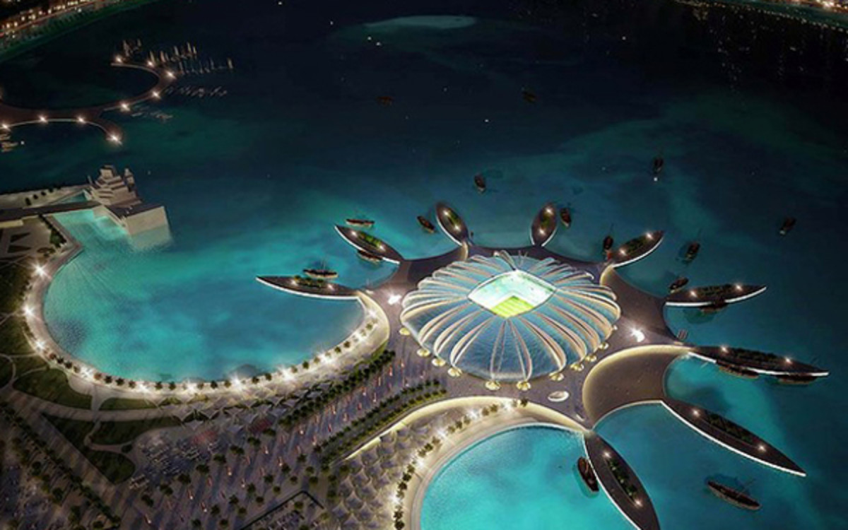 The Doha Port stadium. Photo: Getty Images