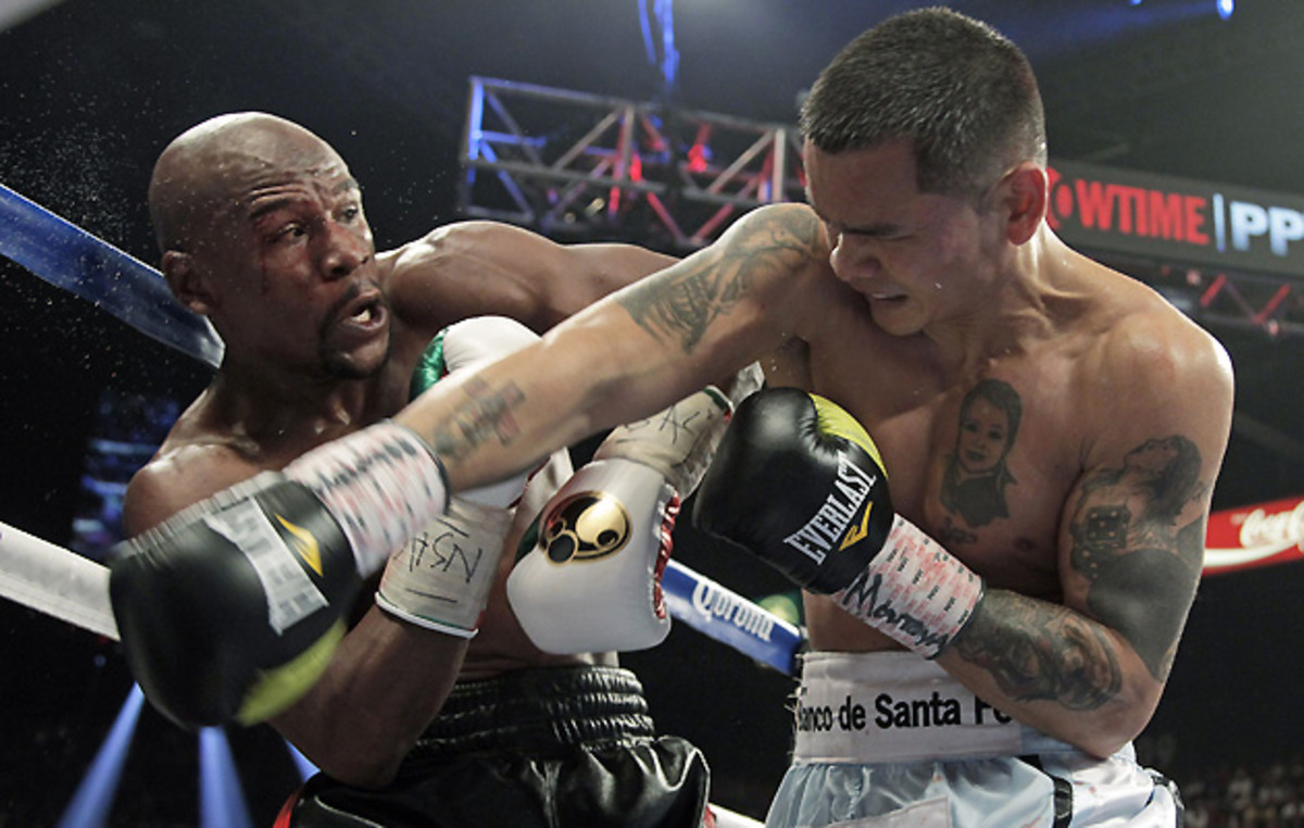 Floyd Mayweather (L) v. Marcos Maidana
