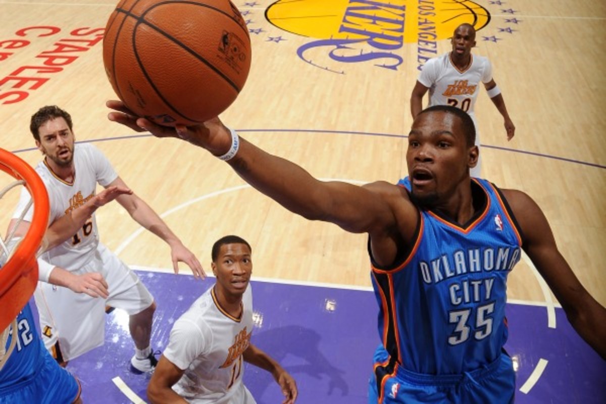 Kevin Durant (Andrew D. Bernstein/Getty Images)