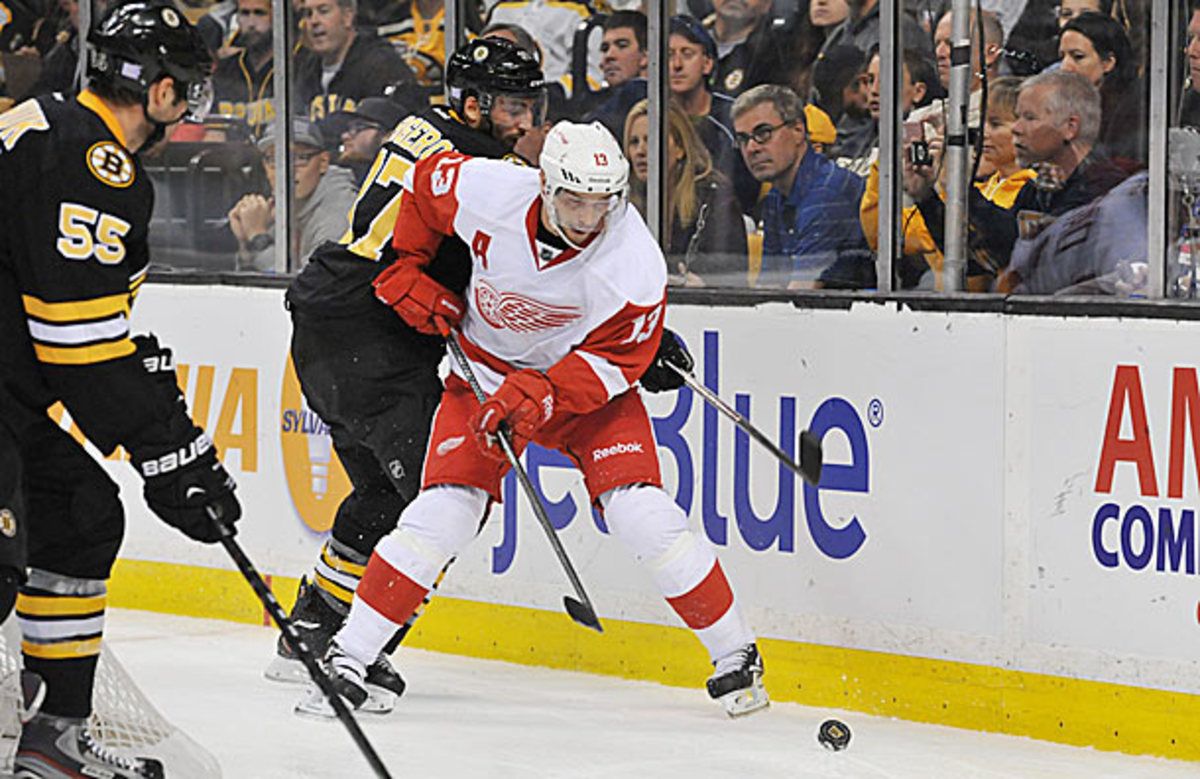 Pavel Datsyuk of the Detroit Red Wings