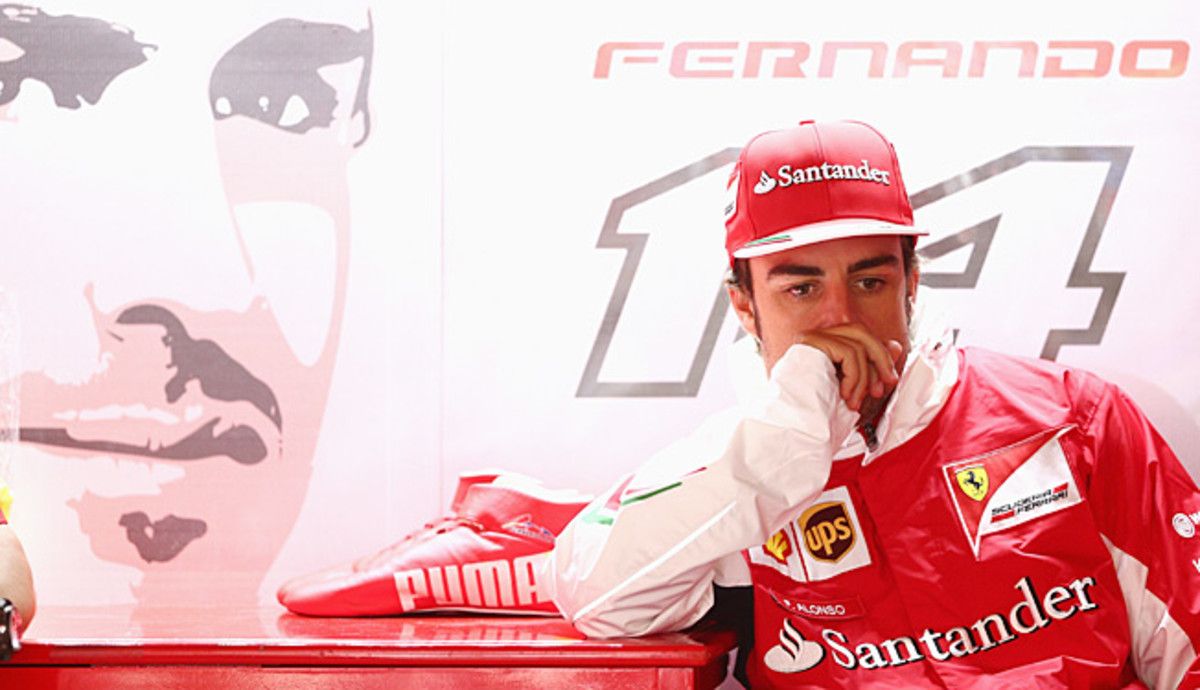 F1 driver Fernando Alonso apparently feels he's not been getting enough support from his team.