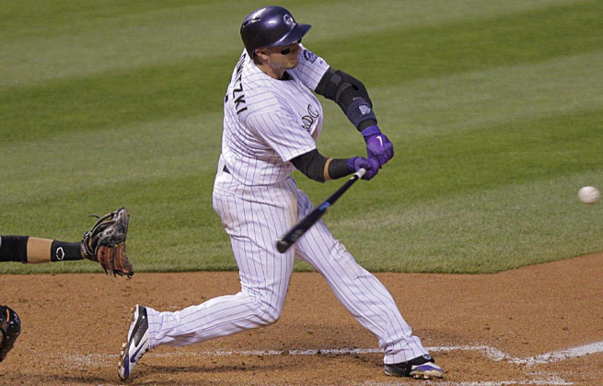 Troy Tulowitzki leads the NL in OPS, a good sign he'll be in the running for the NL MVP award all season.