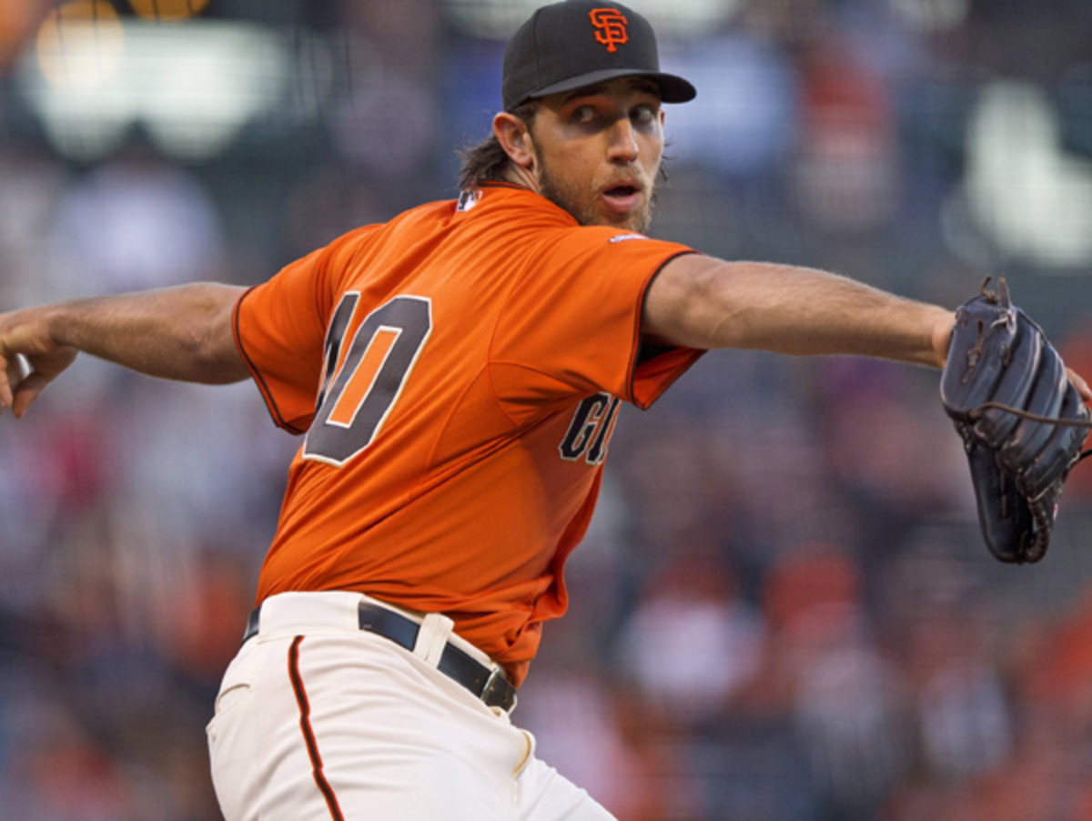 Madison Bumgarner will try to lead the Giants back into NL West contention. (Jason O. Watson/Getty Images)