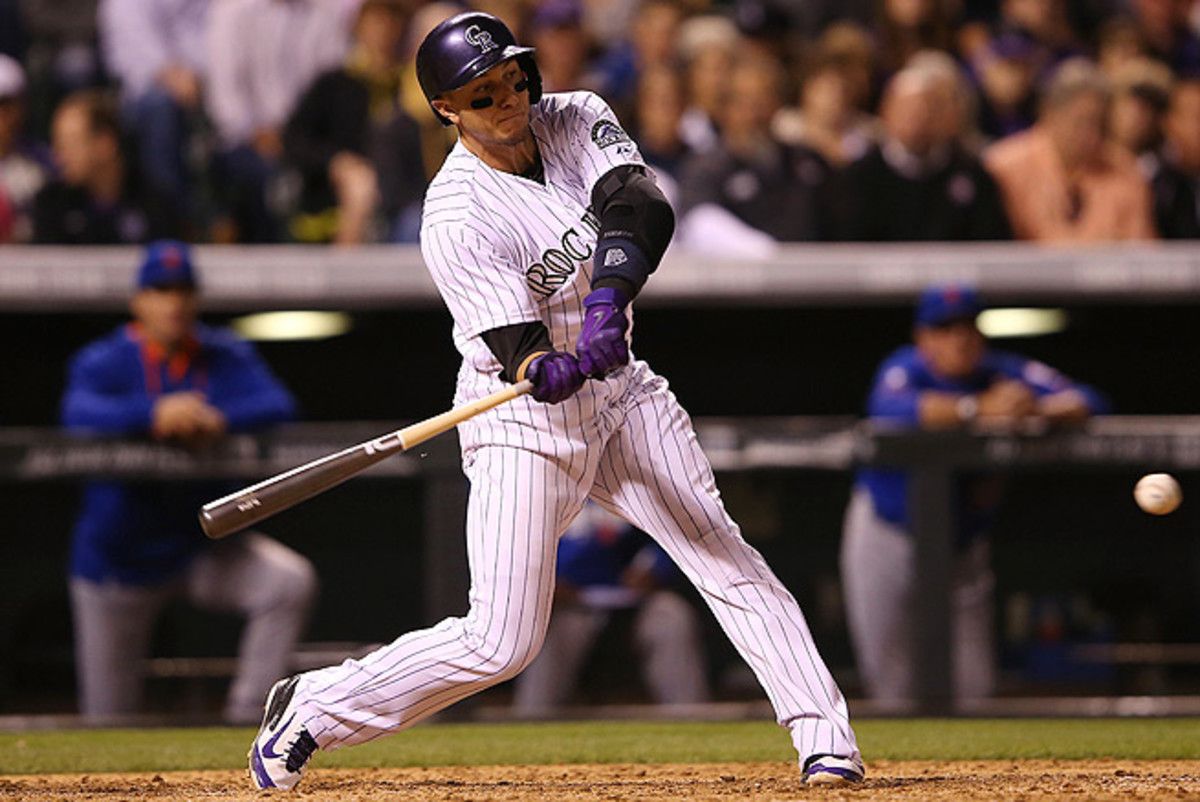 Troy Tulowitzki hit .364/.477/.727 during April, which is the best he's ever hit in one month.